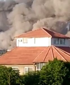 Wojna w Ukrainie. Wybuchy w składzie amunicji. Nagrania krążą w sieci [RELACJA NA ŻYWO]