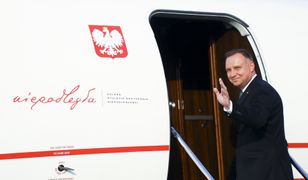 Incydent z Andrzejem Dudą. Prezydent zabiera głos ws. lotu z Zielonej Góry