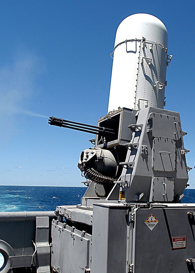 System Phalanx CIWS na okręcie