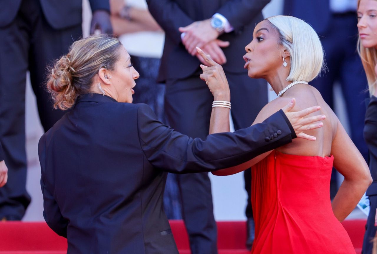 Kelly Rowland wdała się w ostrą dyskusję z ochroniarką na Festiwalu Filmowym w Cannes 