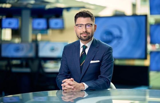 Kolejny reporter prowadzącym serwisy w TVN24