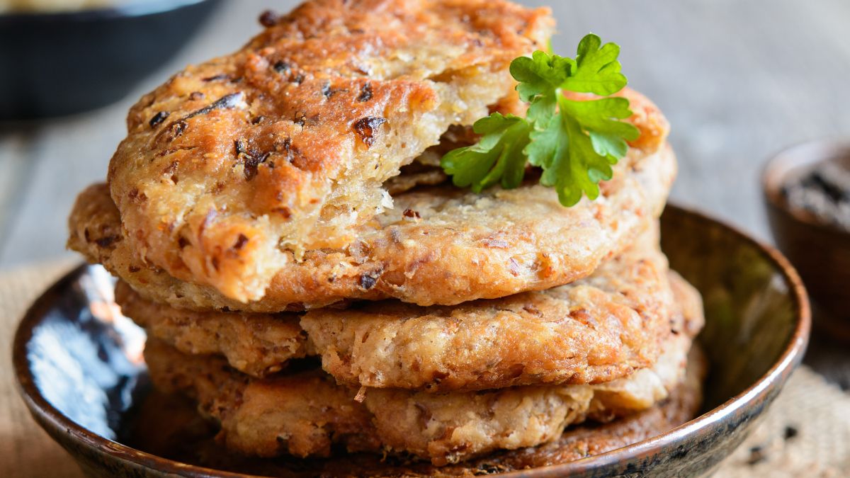 Placki z kiszonej kapusty