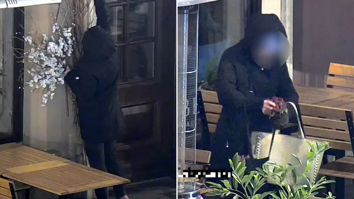 Kradła dekoracje w Gdańsku. Wypatrzyli ją operatorzy.