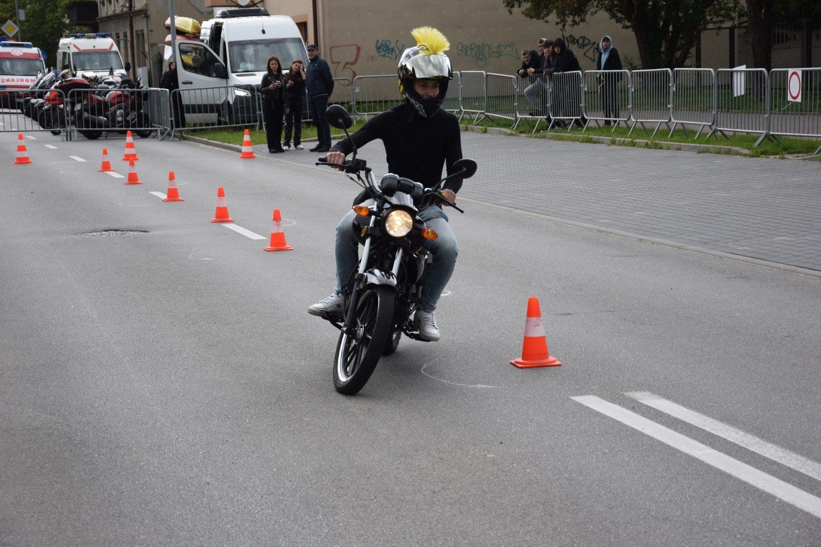 Dzień Motocykla odbył się w Zespole Szkół Zawodowych nr 1 w Zduńskiej Woli