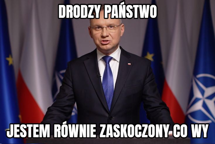 Memy po orędziu prezydenta Andrzeja Dudy