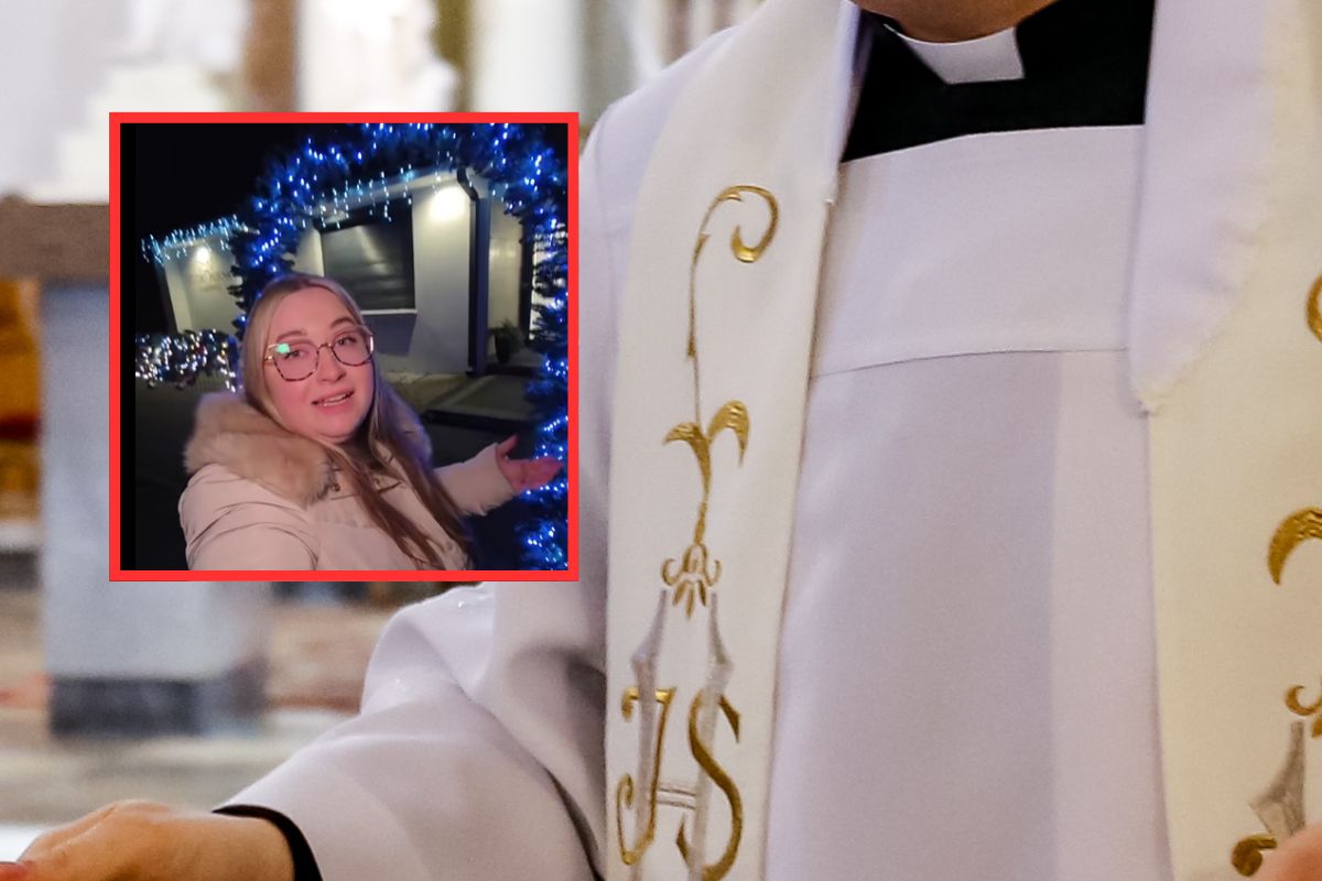 Ozdabiały salon piękna w niedzielę. Ksiądz powiedział o tym na kazaniu