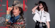 Wiecznie młoda Cindy Crawford pozuje w kapeluszu dla "Elle Italia"