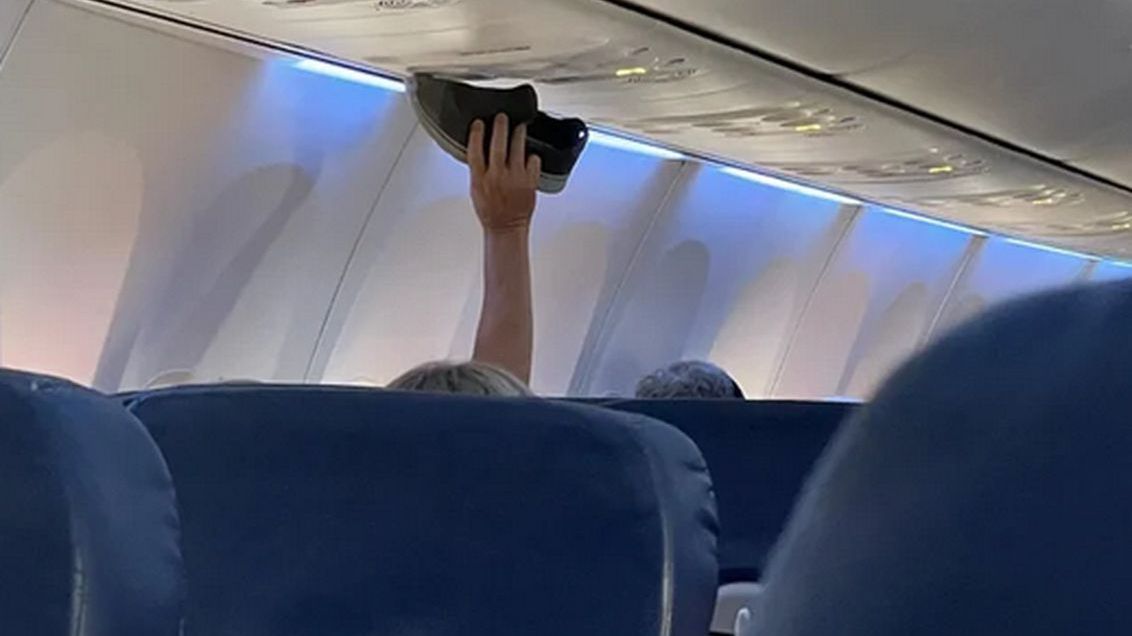 Sytuacja oburzyła pasażerów samolotu