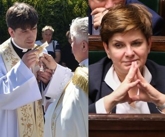 Syn Beaty Szydło zapewnia: "Kościół NIE JEST PARTYJNY. Nie zamierzam głosić żadnych poglądów politycznych z ambony"