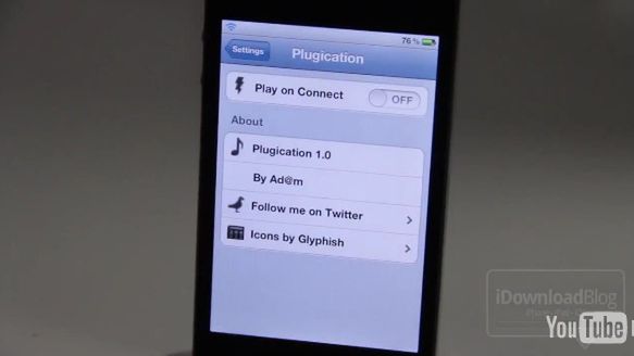 Wznawianie odtwarzania muzyki na iOS po podłączeniu słuchawek 1