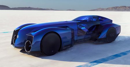 Renault zrobiło "Batmobil". Ma pobić rekord zasięgu na jednym ładowaniu