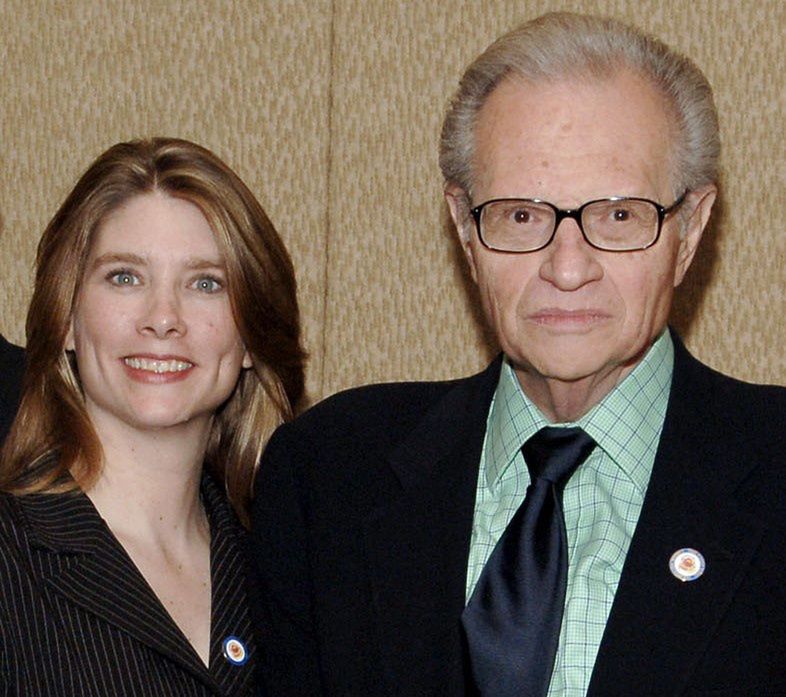 Chaia King i Larry King