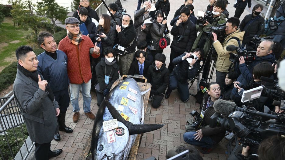 5 stycznia odbyła się pierwsza w tym roku aukcja tuńczyków w Tokio