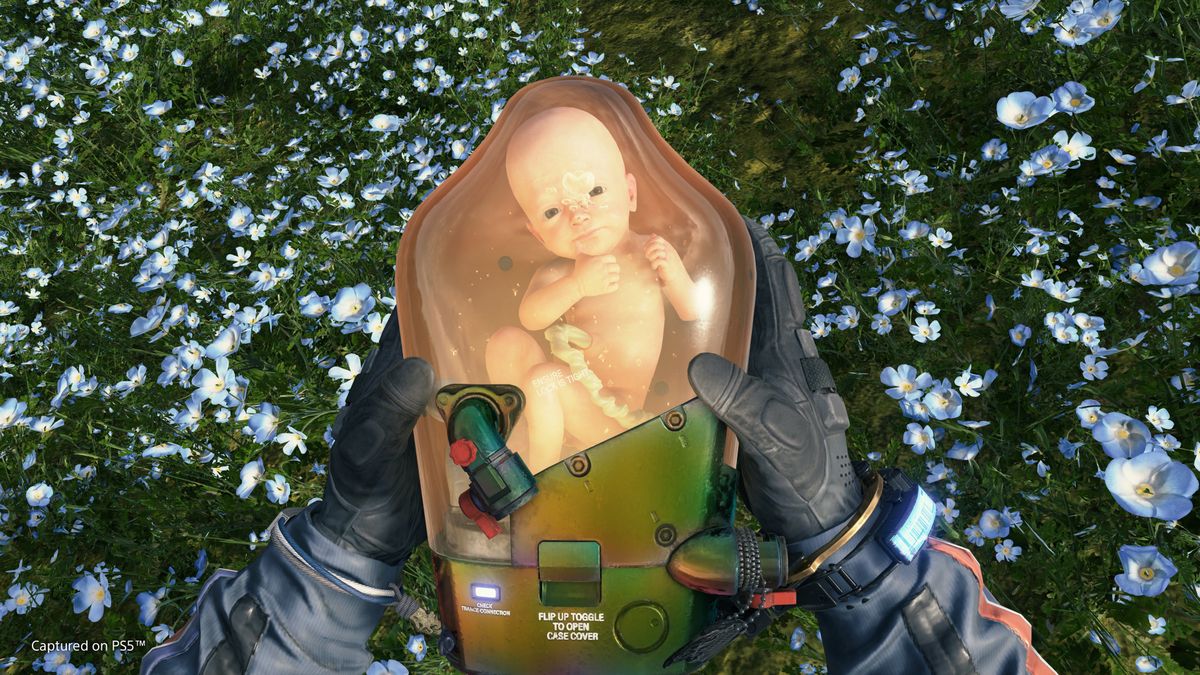 Zrzut ekranu z gry Death Stranding Director's Cut