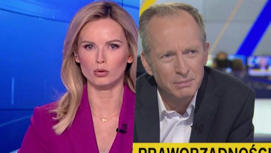"Wiadomości" zaliczyły wpadkę, pokazując materiał TVN24