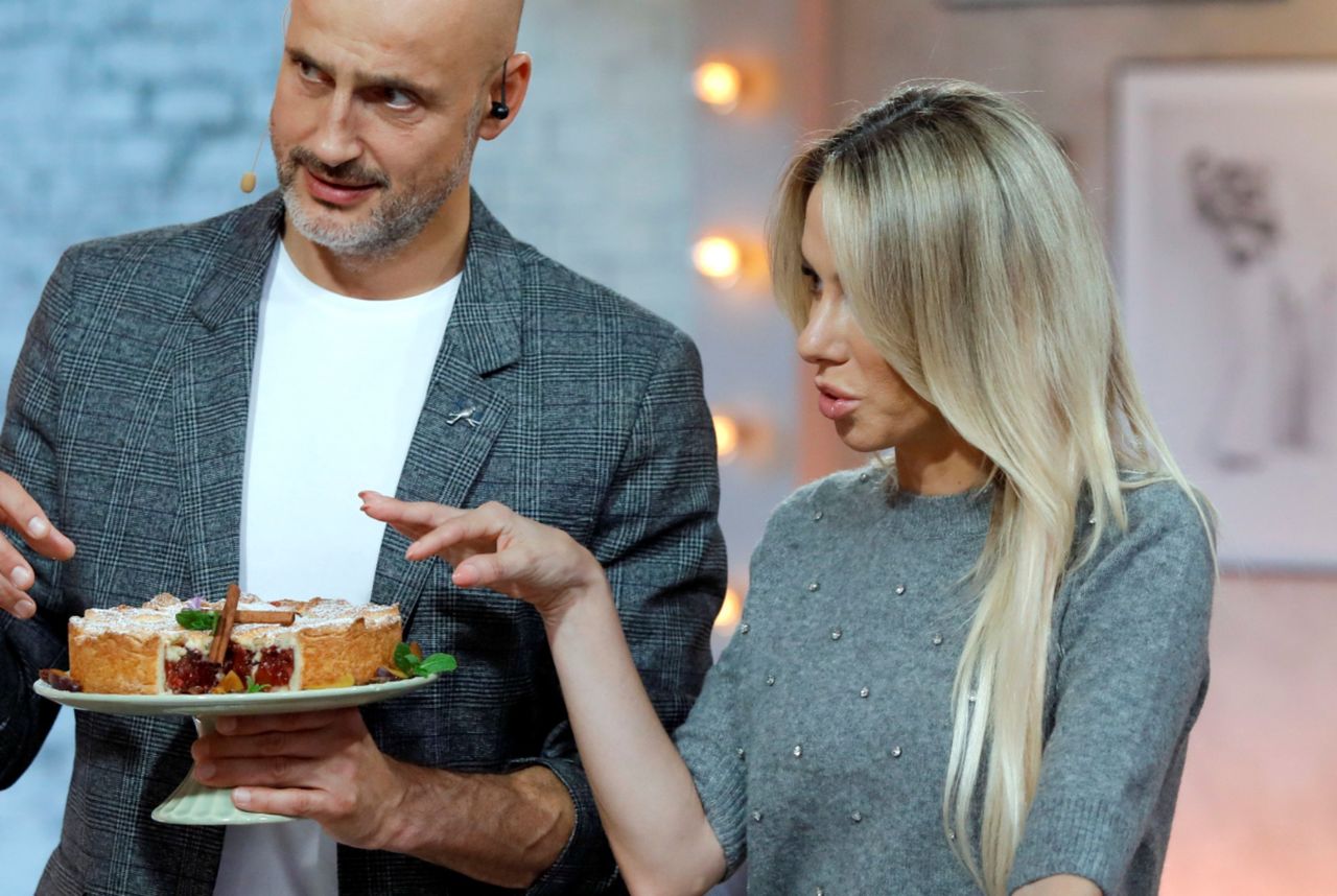 Robert Koszucki i Małgorzata Opczowska w "Pytaniu na śniadanie"