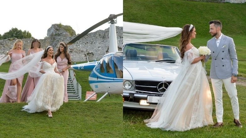 Tak wyglądał ślub Agnieszki Mrozińskiej