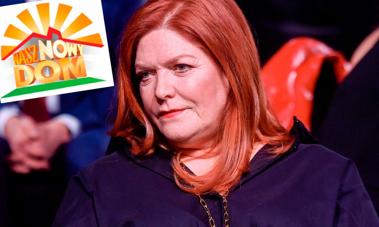 Katarzyna Dowbor już nie poprowadzi programu Polsatu "Nasz nowy dom". W show działała przez 10 lat