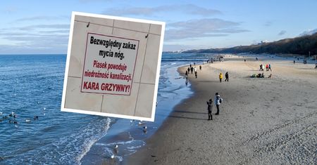 Taka tabliczka w toalecie nad Bałtykiem. Nawet Niemców zamurowało