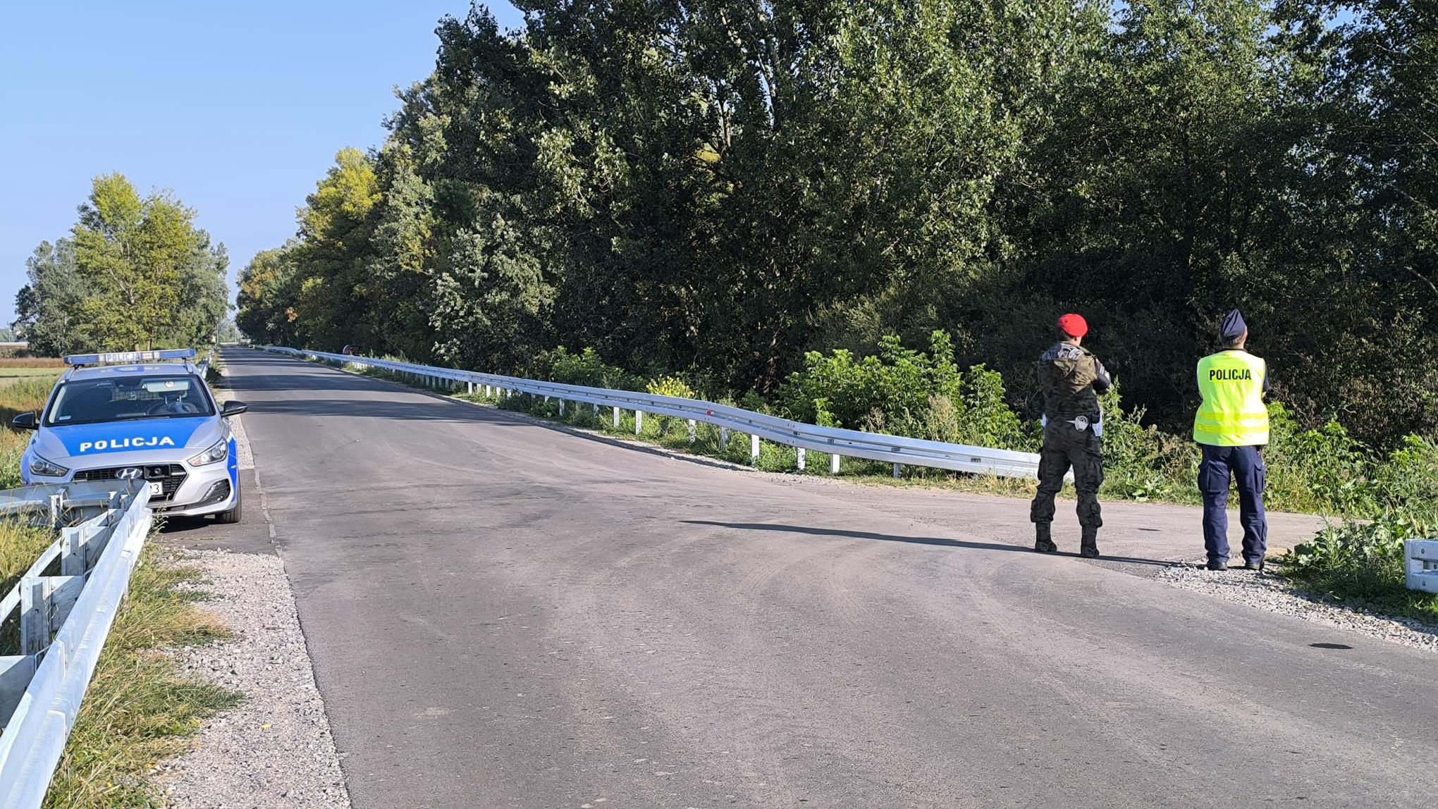 Dron spadł na terenie Polski