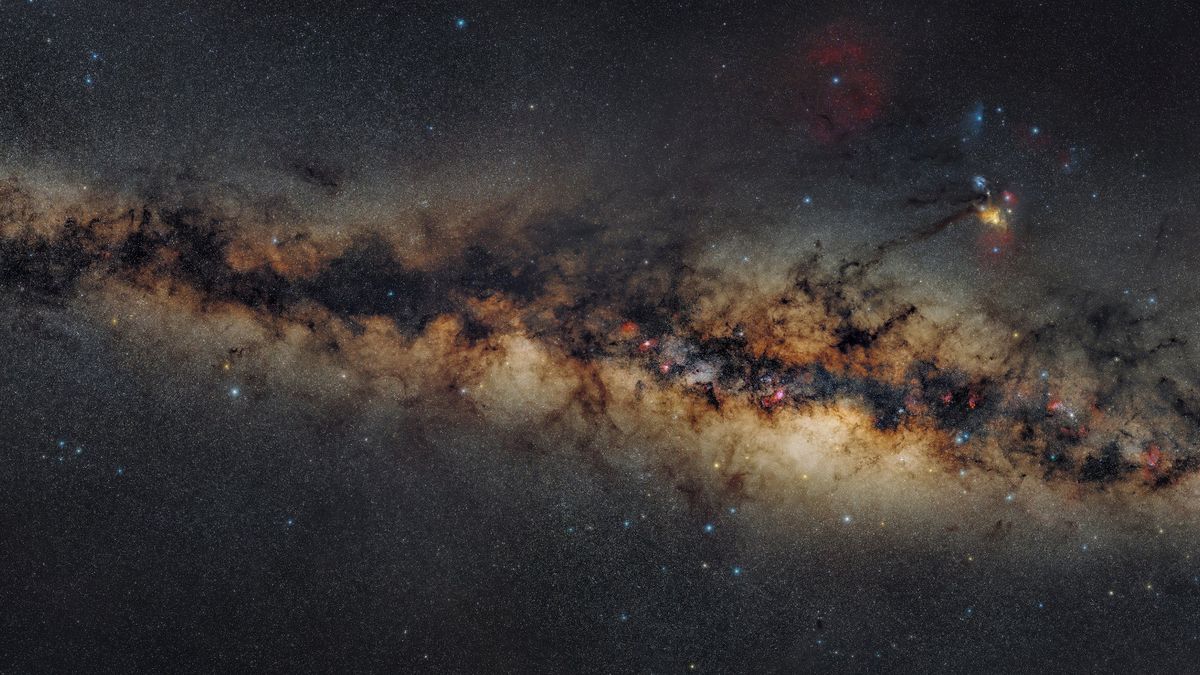 Genialna panorama Drogi Mlecznej, zrealizowana na Malediwach.