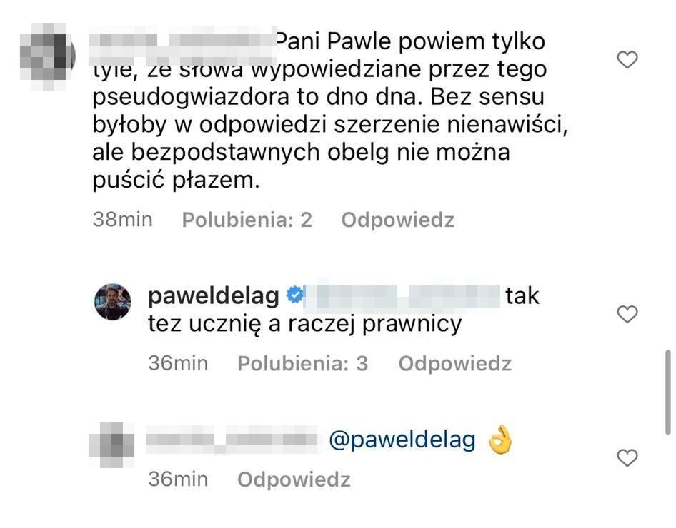 Odpowiedź Pawła Deląga