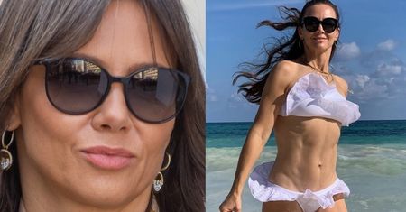 Kinga Rusin broni swojego wyrzeźbionego brzucha: "Wolę mieć mięśnie niż SFLACZAŁE CIAŁO!" (FOTO)