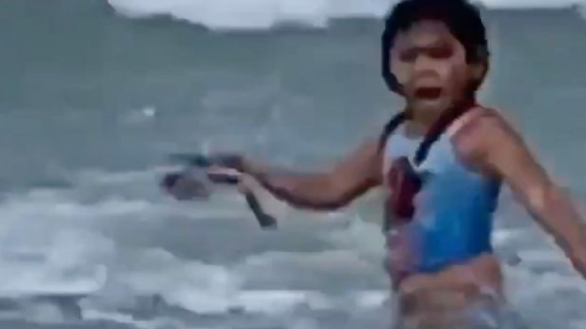 6-letnia Anela Rezentes znajdowała się w odległości zaledwie kilku centymetrów od rekina