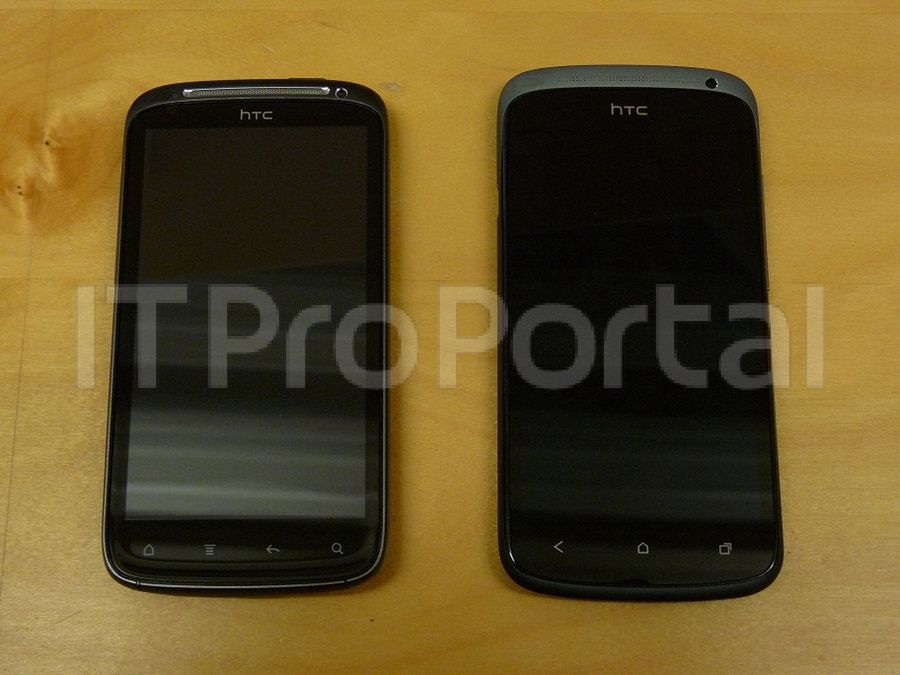 HTC One S na tle Sensation (fot. ITProPortal)