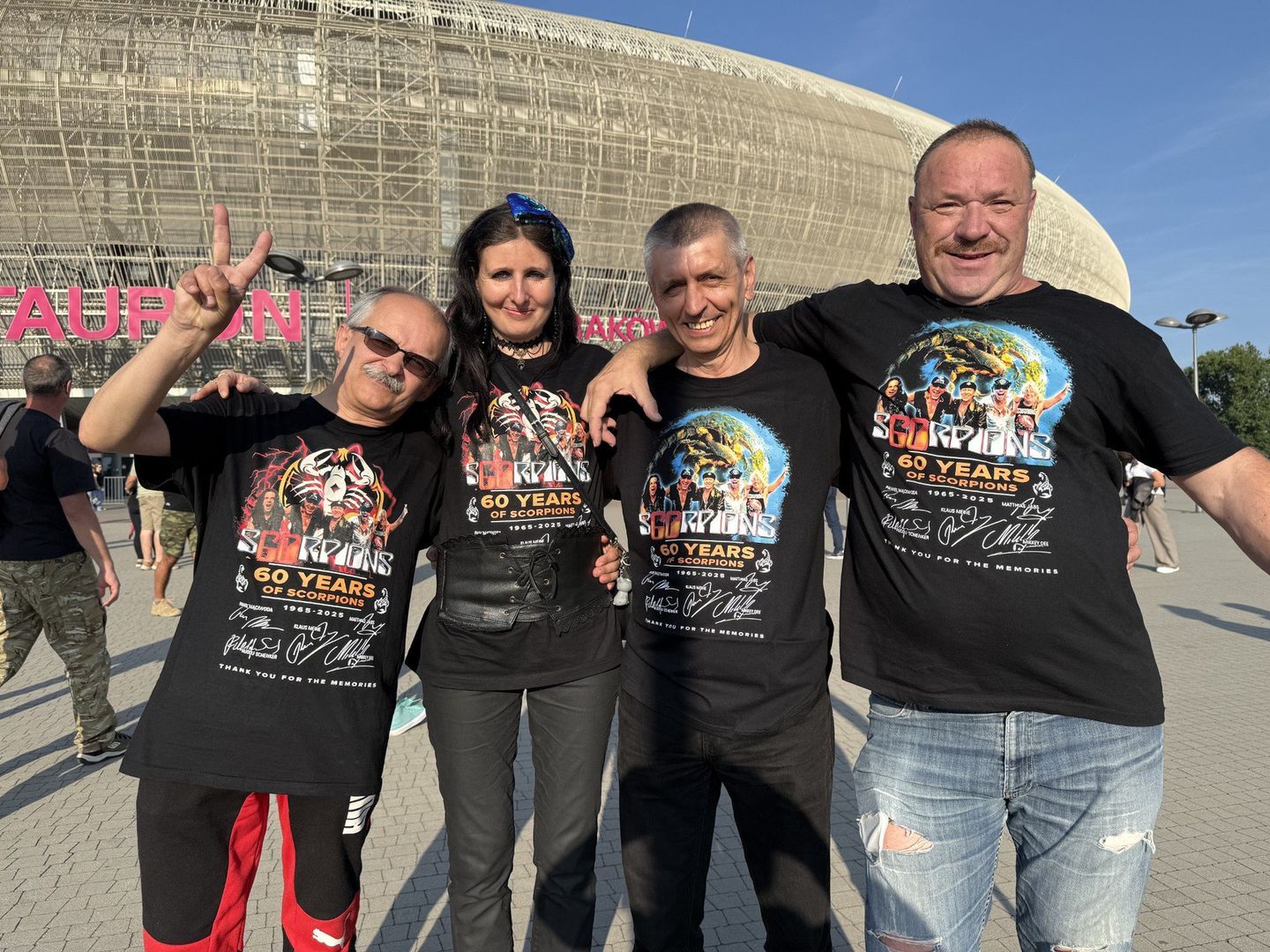 Koncert Scorpions w Tauron Arenie w Krakowie