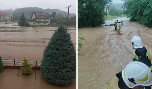 Powódź błyskawiczna w Małopolsce. "Strażacy nie mogą dojechać do zalanych domów"