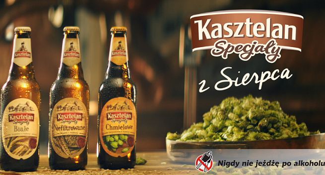 Receptura warzenia w reklamach piwa Kasztelan Specjały (wideo)