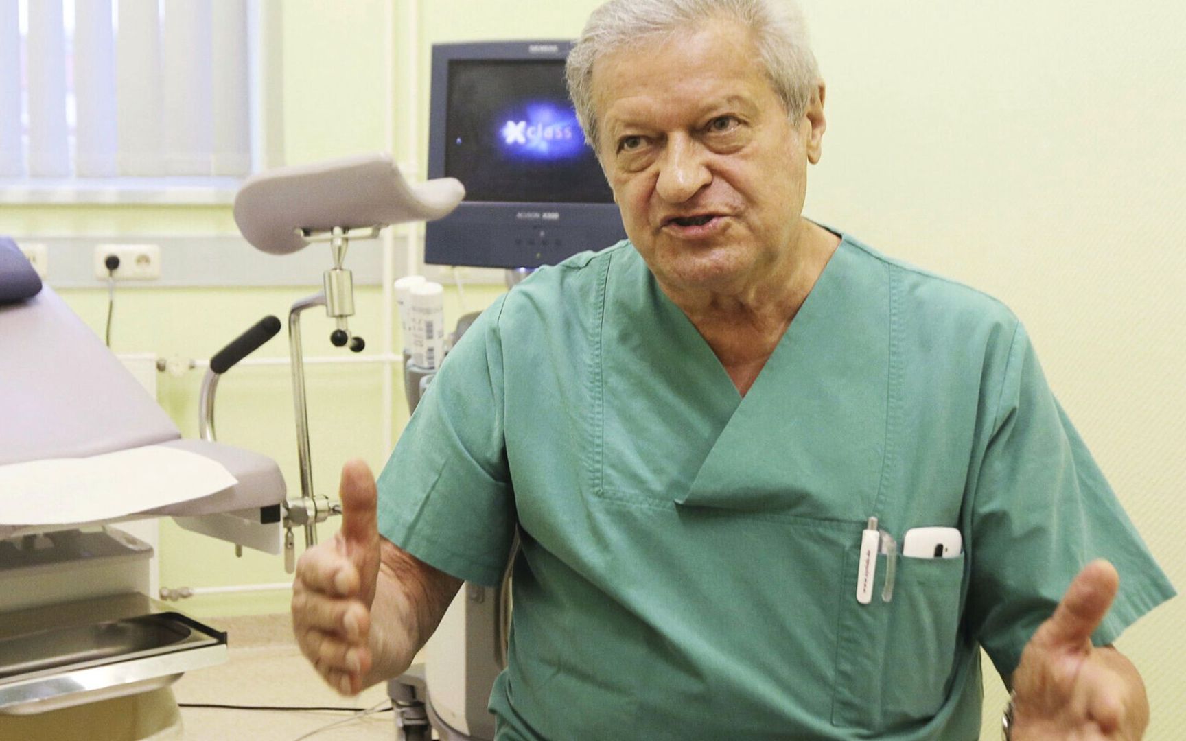Ginekolog dr. med. Janusz Rudziński w 2016 roku