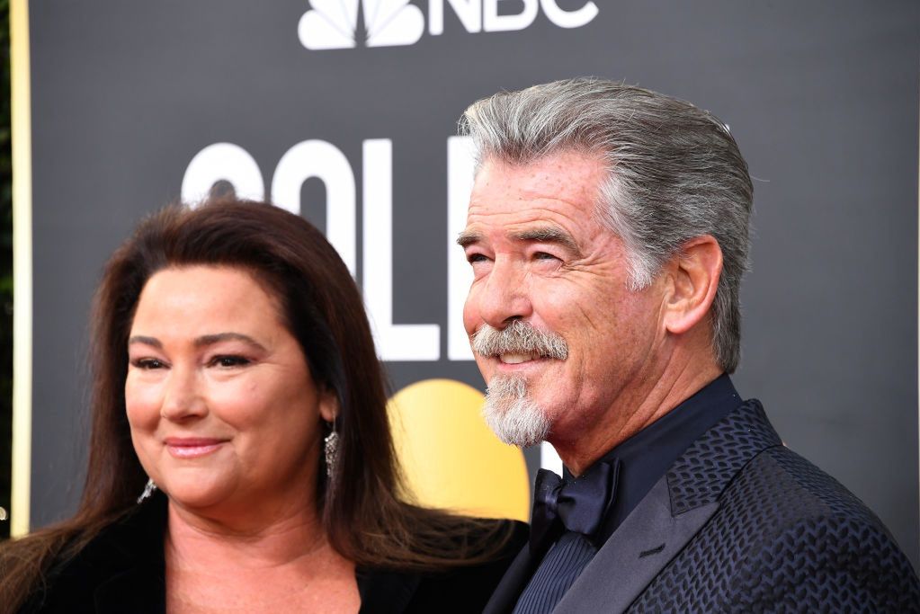 Pierce Brosnan i Keely Shaye Smith 