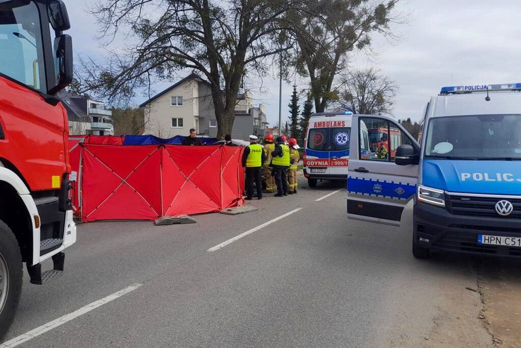 Gdynia. Tragiczny wypadek, nie żyje 18-latek