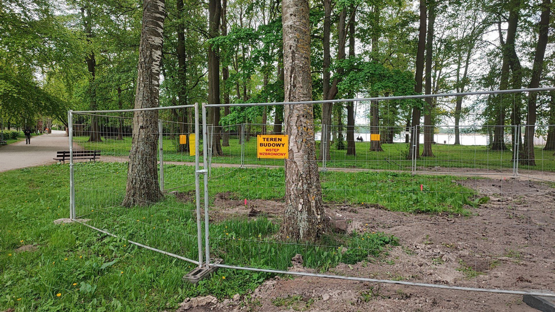 tężnia solankowa plac budowy