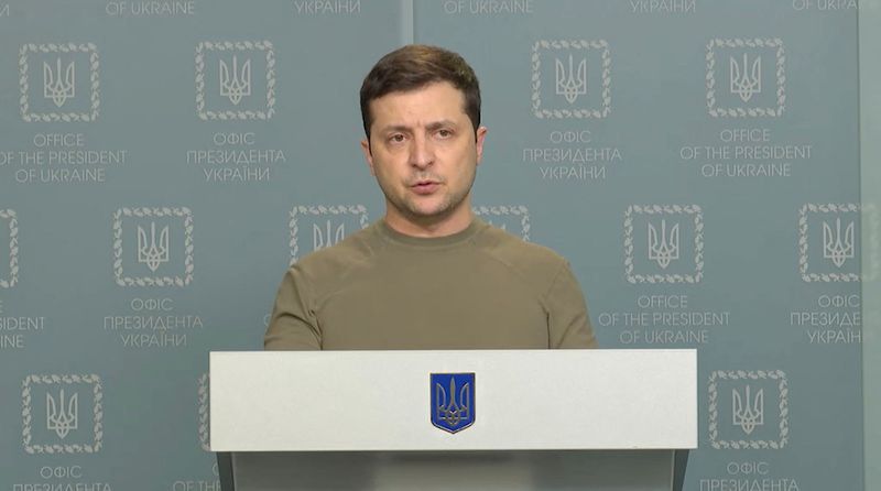 Wszyscy jesteśmy celem Rosji - oświadczył prezydent Ukrainy Wołodymyr Zełenski przemawiając we wtorek do przywódców 10 państw Europy Północnej.