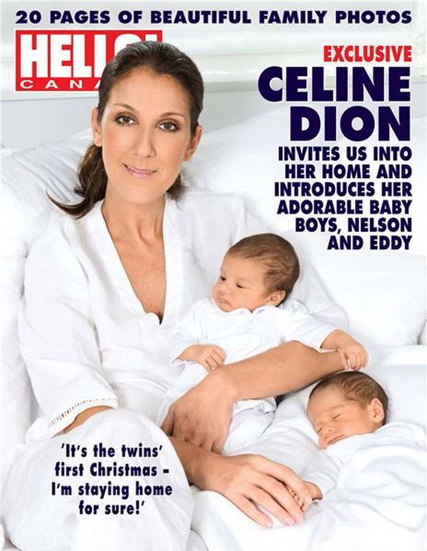 Celine Dion pokazała bliźnięta!