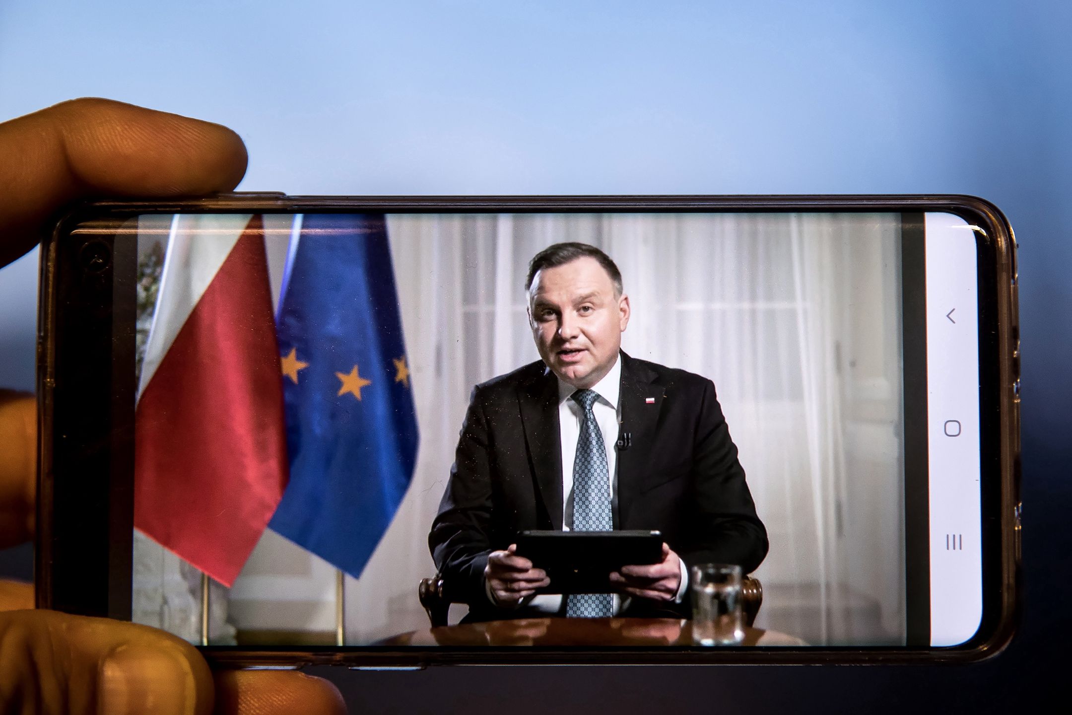 Andrzej Duda nagrany przez pranksterów z Rosji. Jest oświadczenie służb specjalnych 