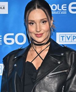 Marina pojawiła się na konferencji TVP. Zachwyciła stylem