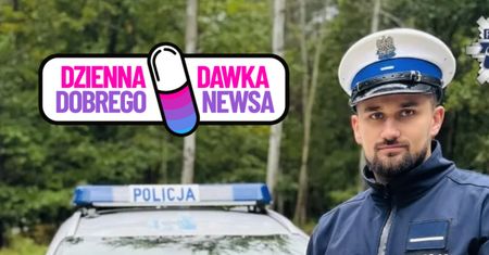Policjant uratował kobietę na ulicy. Był po służbie