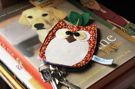 Owl Keychain Pouch