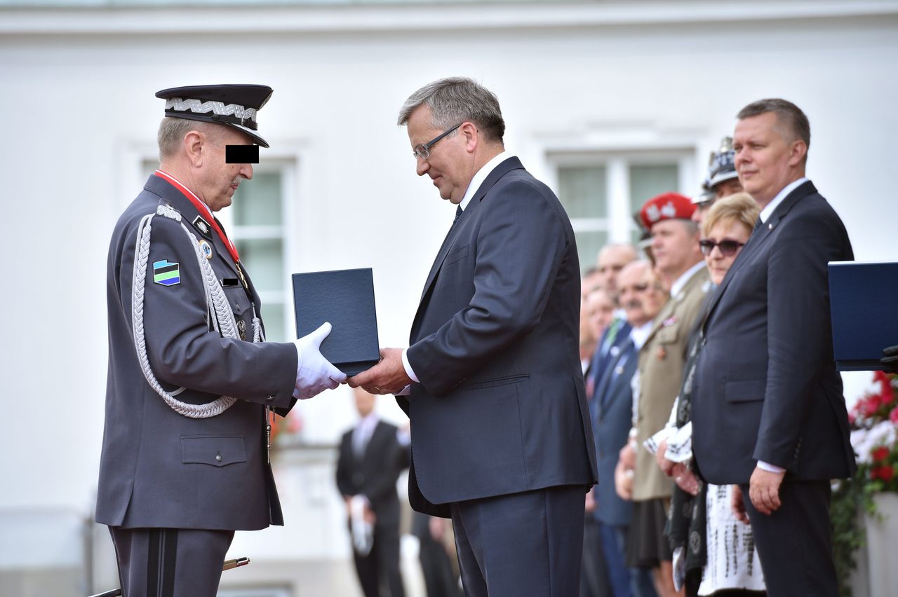 B. dowódca sił zbrojnych Lech M. zatrzymany przez Żandarmerię Wojskową