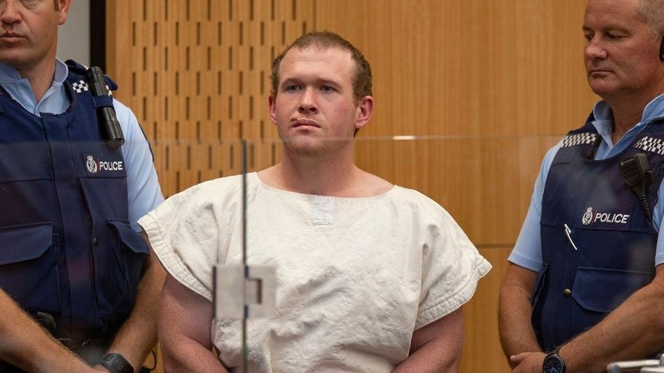 zamac w nowej zelandii christchurch brenton tarrant