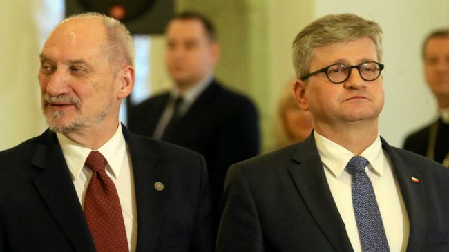 Antoni Macierewicz i Paweł Soloch