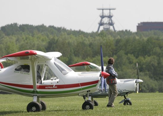 Awaryjne lądowanie na lotnisku w Katowicach