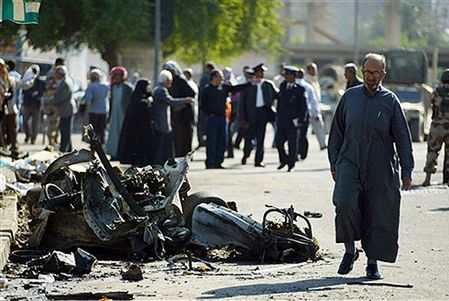 8 zabitych w zamachu na posterunek policji w Iraku