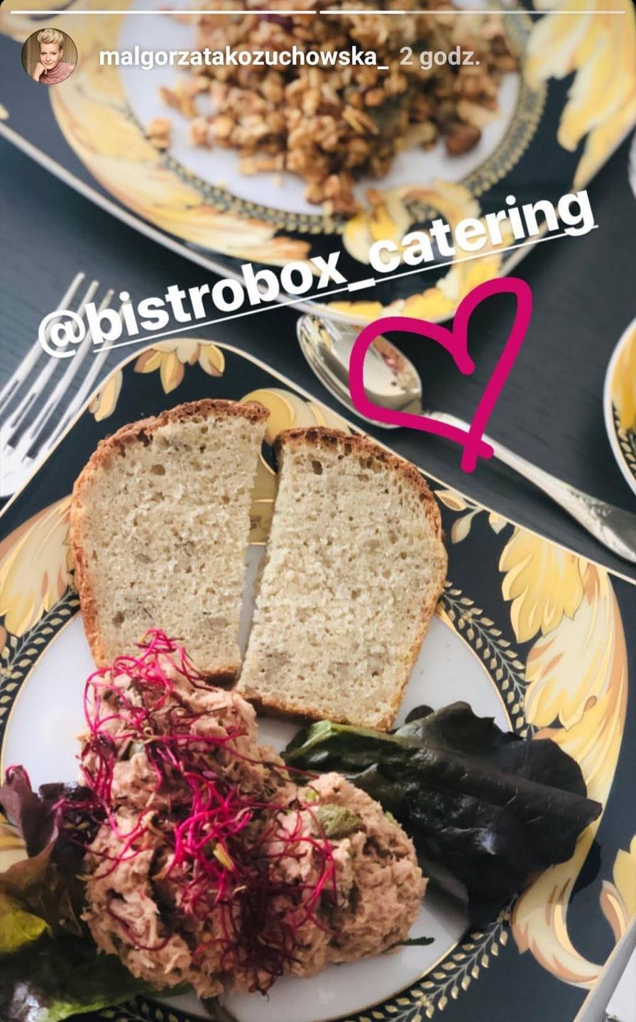Małgorzata Kożuchowska - korzysta z Bistrobox