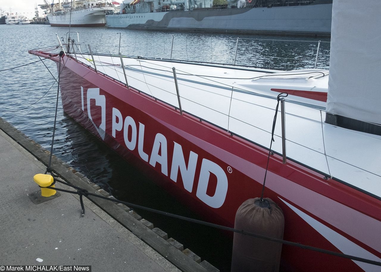 Kuriozalna sytuacja z jachtem I Love Poland. Miał promować nasz kraj, nie wypłynie