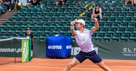 Ostatni Polak pożegnał się z turniejem gry pojedynczej Poznań Open
